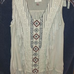 Summer sleeveless top